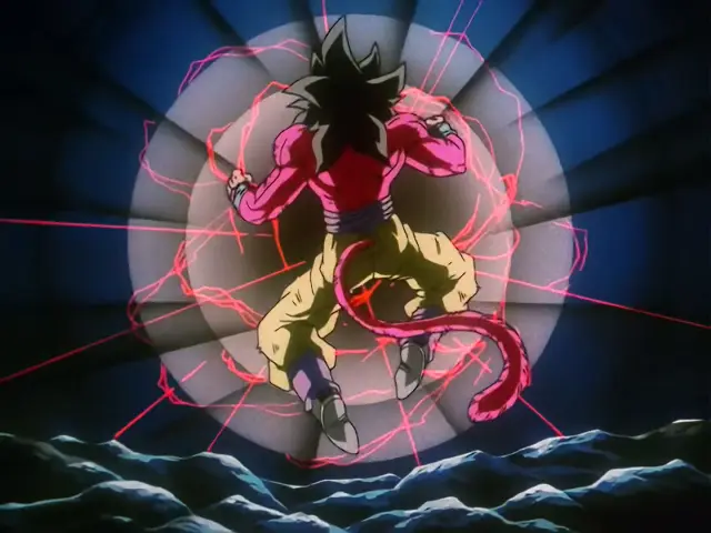 Goku casi se inmola para intentar derrotar a Super A-17 en Dragon Ball GT