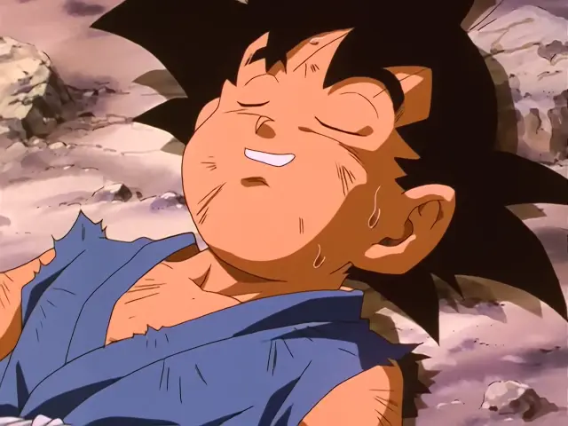 Goku casi se inmola para intentar derrotar a Super A-17 en Dragon Ball GT