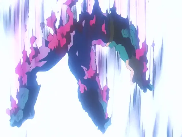 Goku y A-18 hacen equipo para matar a Super A-17 en Dragon Ball GT