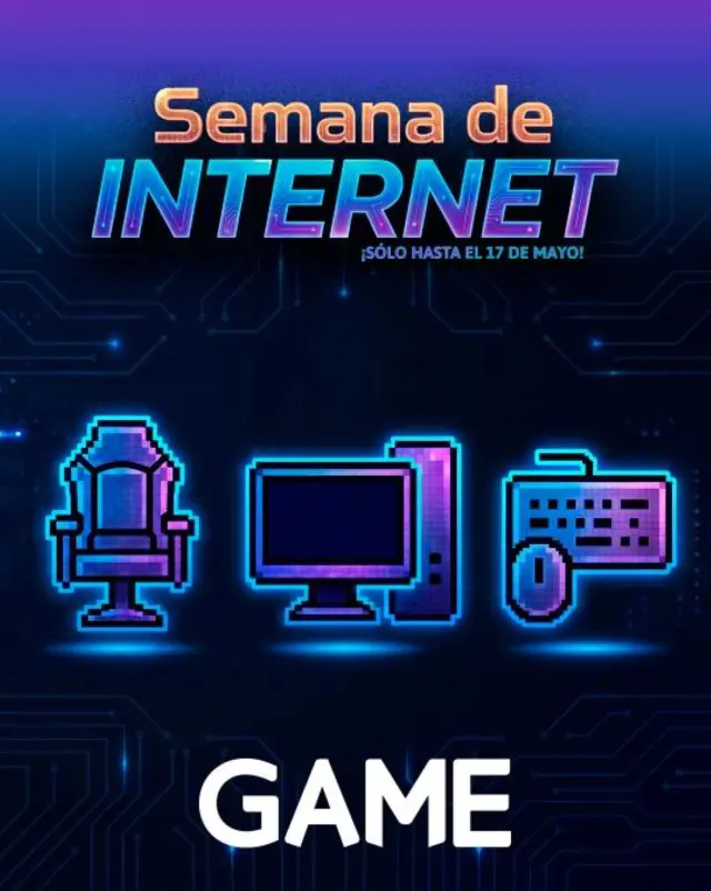 Las ofertas Semana del Internet en GAME están disponibles hasta el próximo 17 de mayo