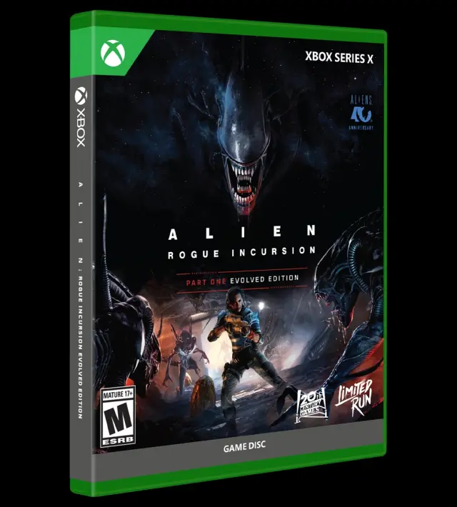 Edición física de Alien Rogue Incursion para Xbox