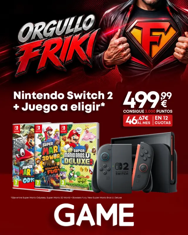 Especial del Orgullo Friki en GAME