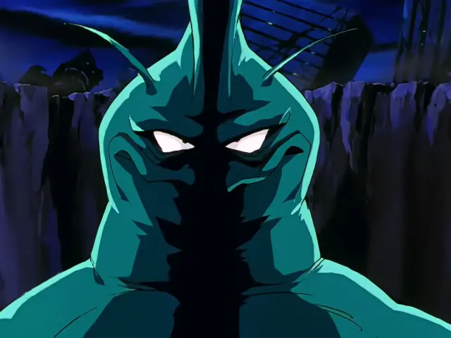 El primer dragón oscuro al que se enfrentan Goku y Pan