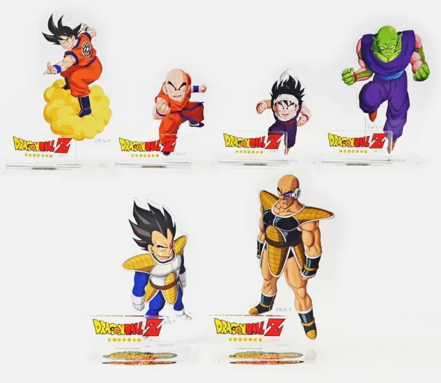 Los 6 nuevos diseños de la Saga Saiyan de Dragon Ball Z