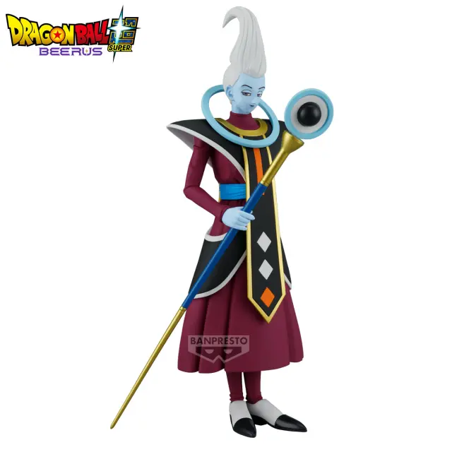 La figura de Whis de Dragon Ball Super Beerus