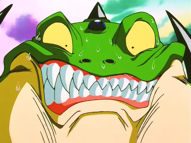 Ryan Shinron anula la energía de Goku y Pan en Dragon Ball GT