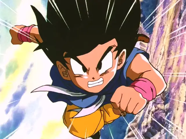 Ryan Shinron anula la energía de Goku y Pan en Dragon Ball GT