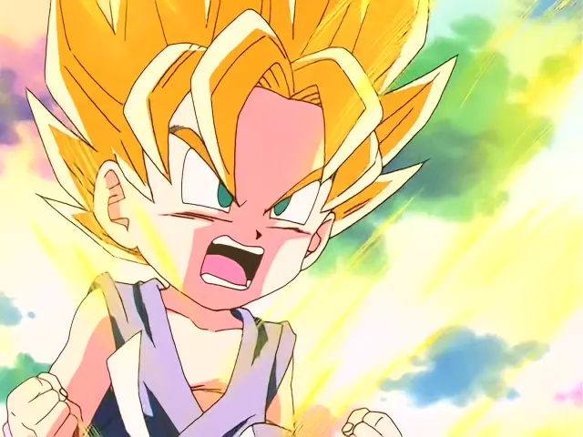 Ryan Shinron anula la energía de Goku y Pan en Dragon Ball GT