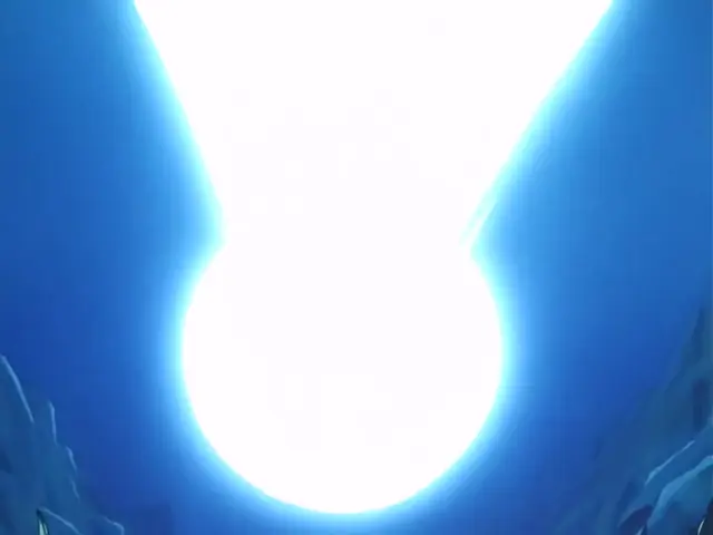 Goku y Pan se libran de la energía negativa de Ryan Shinron en Dragon Ball GT