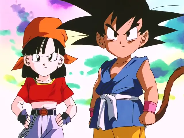 Goku y Pan se cargan a Ryan Shinron con una Onda Vital conjunta