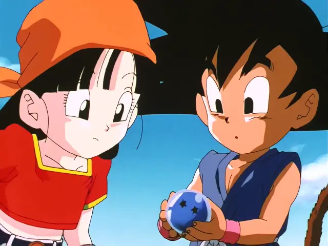 Goku y Pan se cargan a Ryan Shinron con una Onda Vital conjunta