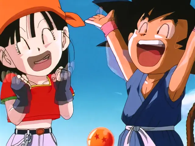 Goku y Pan se cargan a Ryan Shinron con una Onda Vital conjunta