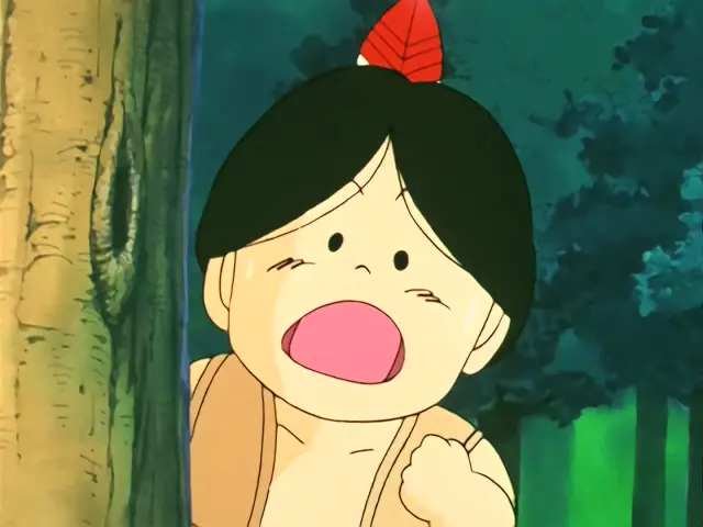 Upa en el flashback de Dragon Ball GT