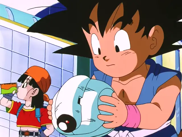 Uh Shinron vence al Super Saiyan 4 de Goku devolviéndole el Kame Hame Ha x10