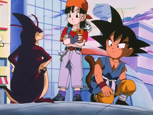 Uh Shinron vence al Super Saiyan 4 de Goku devolviéndole el Kame Hame Ha x10