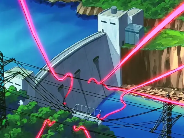 Uh Shinron deja inconscientes a Goku y Pan con sus descargas eléctricas