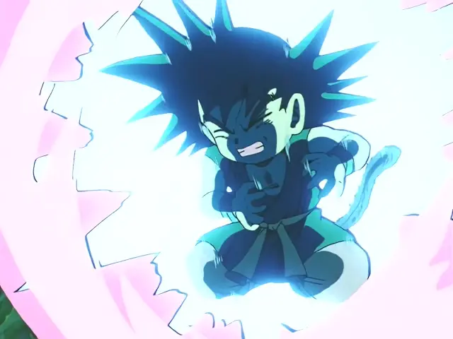 Uh Shinron deja inconscientes a Goku y Pan con sus descargas eléctricas