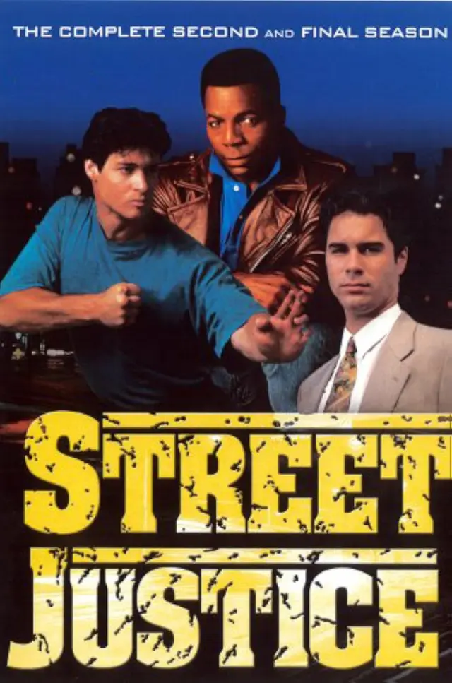 Eric McCormack en el poster de Street Justice