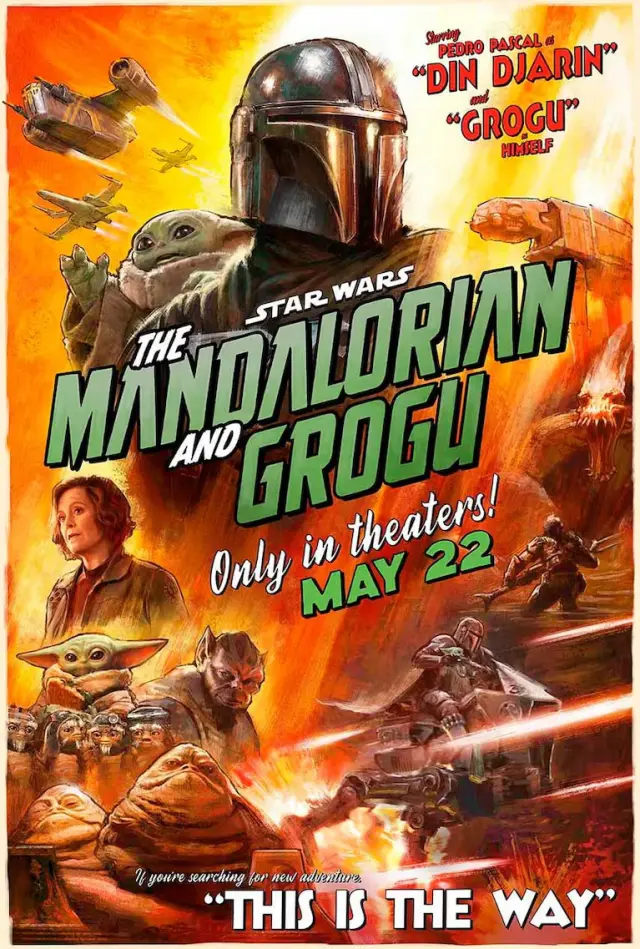 Póster de The Mandalorian and Grogu