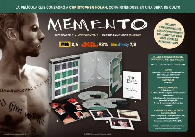 Memento en 4K