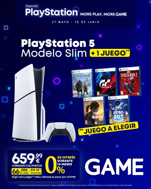 ¡Llegan los Days of Play 2026 a GAME! Desde hoy y hasta el 10 de junio