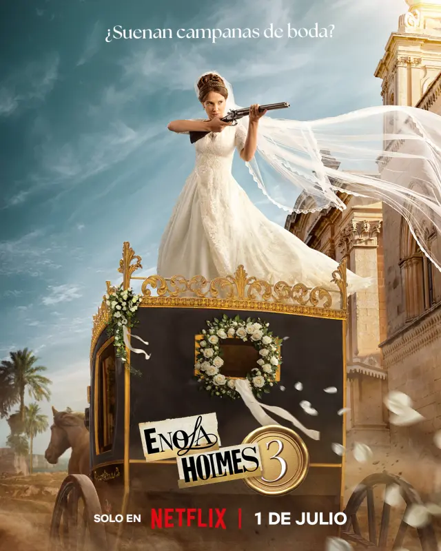Póster de Enola Holmes 3
