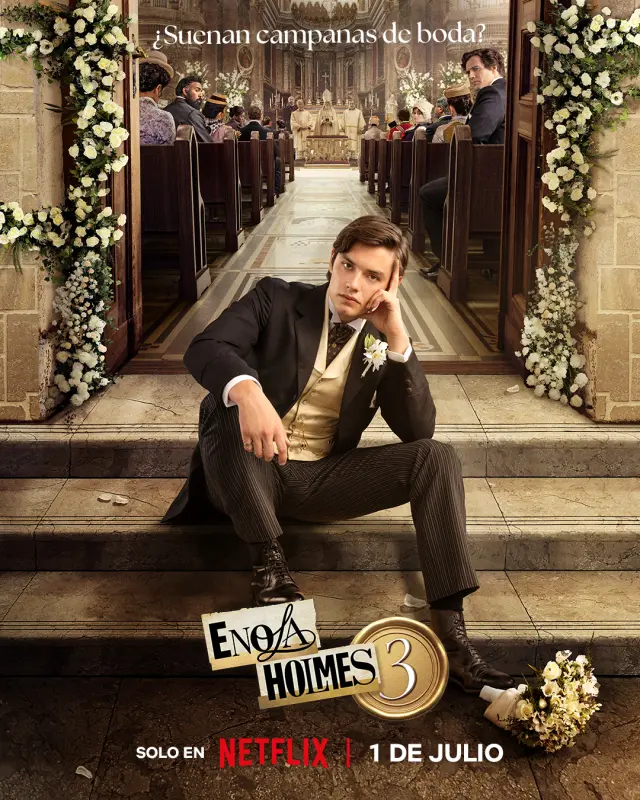 Póster de Enola Holmes 3