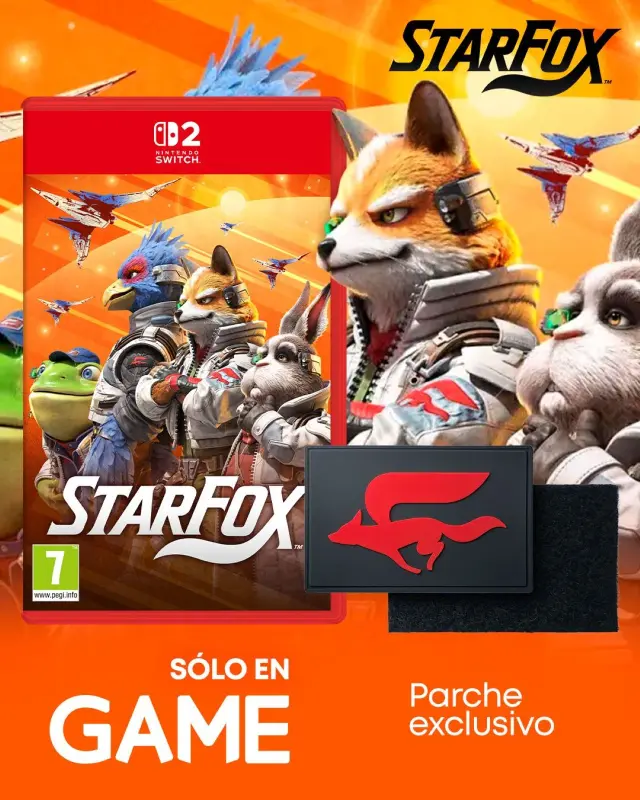 Reserva Star Fox para Nintendo Switch 2 en GAME