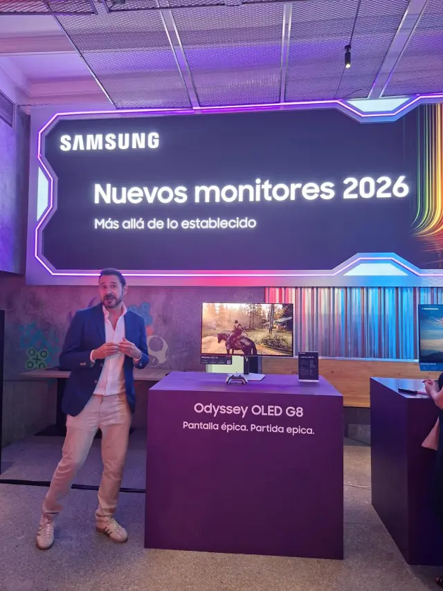 Presentación nuevos monitores Samsung Odyssey de 2026