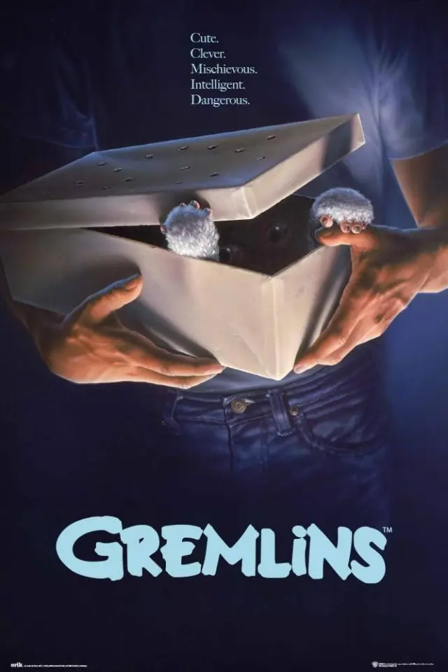 Cartel de cine de Gremlins