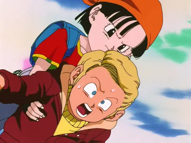 Pan y Goku derrotan a Ryu Shinron con un ataque combinado