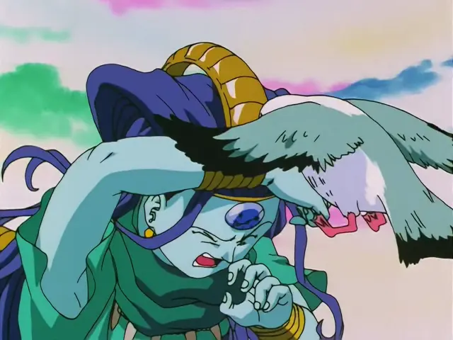 Pan y Goku derrotan a Ryu Shinron con un ataque combinado