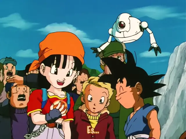 Pan y Goku derrotan a Ryu Shinron con un ataque combinado
