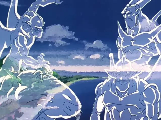 Pan y Goku derrotan a Ryu Shinron con un ataque combinado