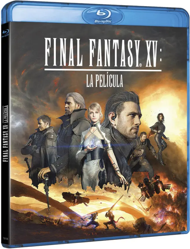 La película de Final Fantasy XV en Blu-ray