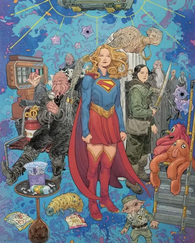 El arte de Supergirl retirado por la supuesta presencia de Star Wars