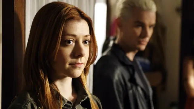 Alyson Hannigan como Willow en Buffy, cazavampiros
