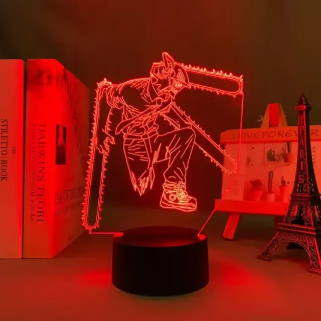 Lámparas exclusivas de GAME inspirada en Chainsaw Man.