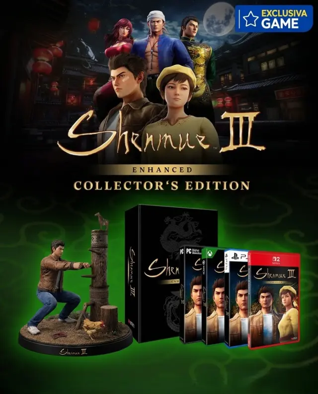 Shenmue III Enhanced Edición Coleccionista