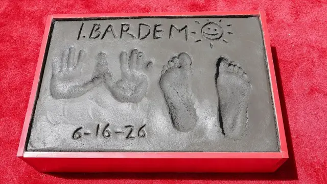 Las huellas de Javier Bardem en Hollywood