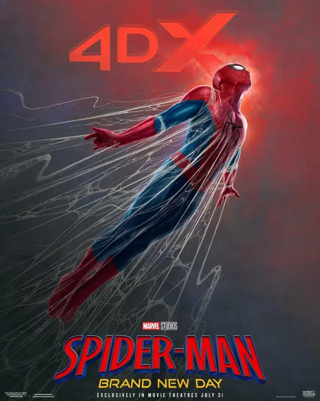 Nuevos pósteres oficiales de Spider-Man: Brand New Day