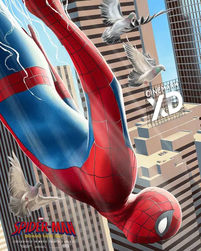 Nuevos pósteres oficiales de Spider-Man: Brand New Day