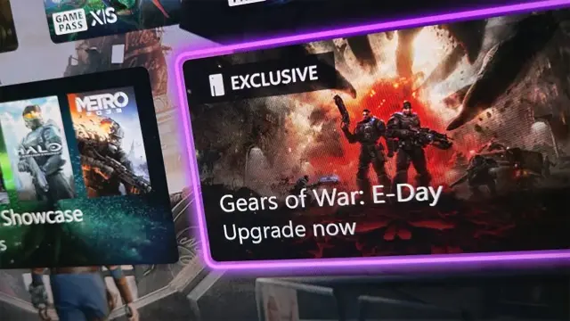 Gears of War: E-Day aparece con la etiqueta de Exclusivo en Xbox Series X|S
