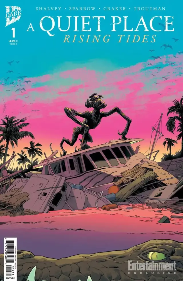 Cómic de Un lugar tranquilo