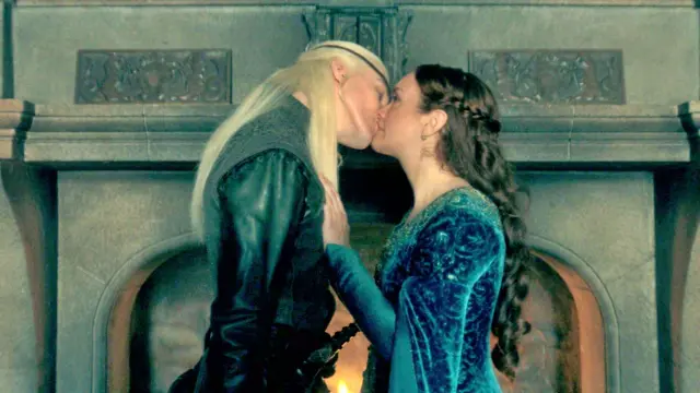 La casa del dragón temporada 3 - El controvertido beso entre Daemond Targaryen y Alicent Hightower