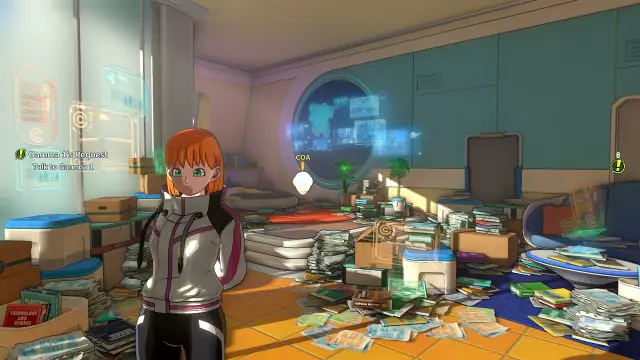 Nuestra habitación en los apartamentos de Capsule Corporation