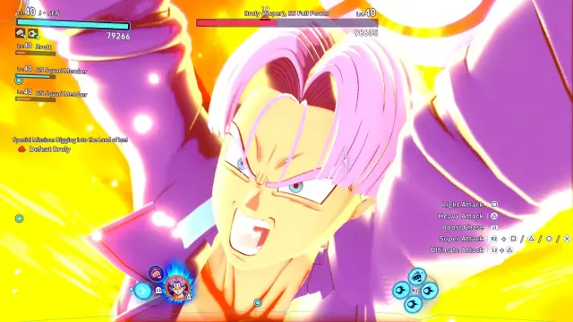 Trunks y su ataque de cúpula de calor