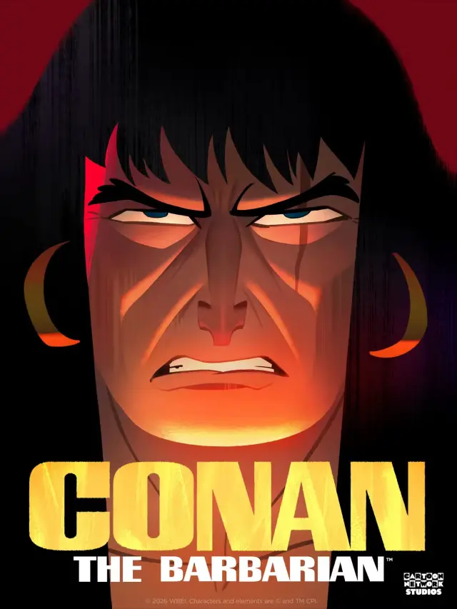 Primer póster de la nueva serie de animación de Conan, el Bárbaro