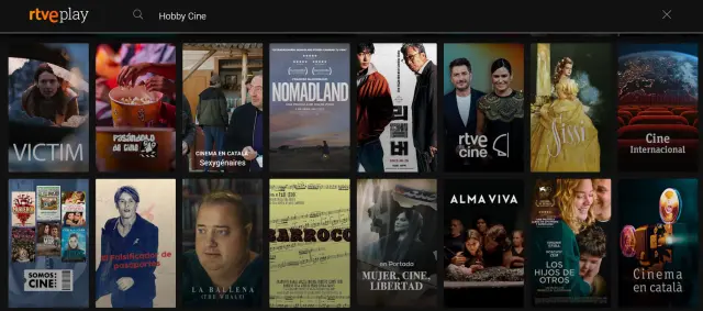 RTVE Play y el cine