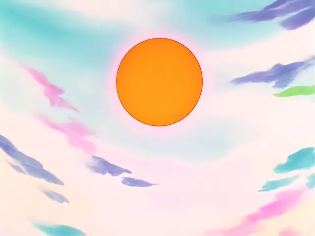 El sol no se puede ver en la Saga de los Dragones Oscuros de Dragon Ball GT